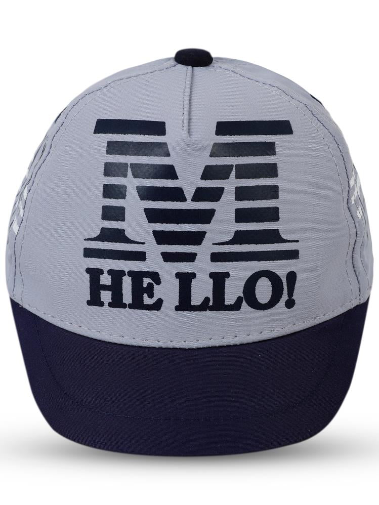 Civil Baby Hello Kep Şapka 1-3 Yaş Bebek Erkek - Gri