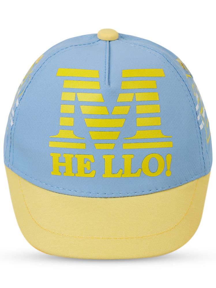 Civil Baby Hello Kep Şapka 1-3 Yaş Bebek Erkek - Mavi