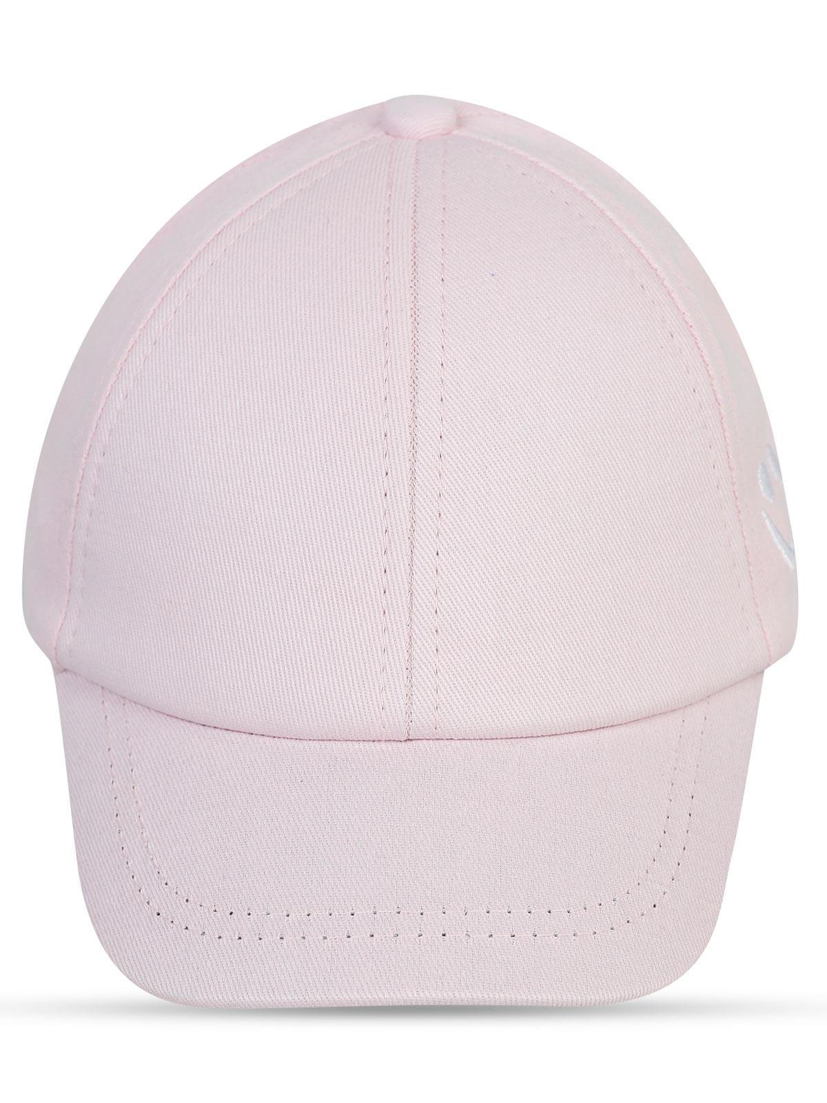 Civil Girls Smile Desenli 2-5 Yaş Çocuk Kız Kep Şapka - Pudra