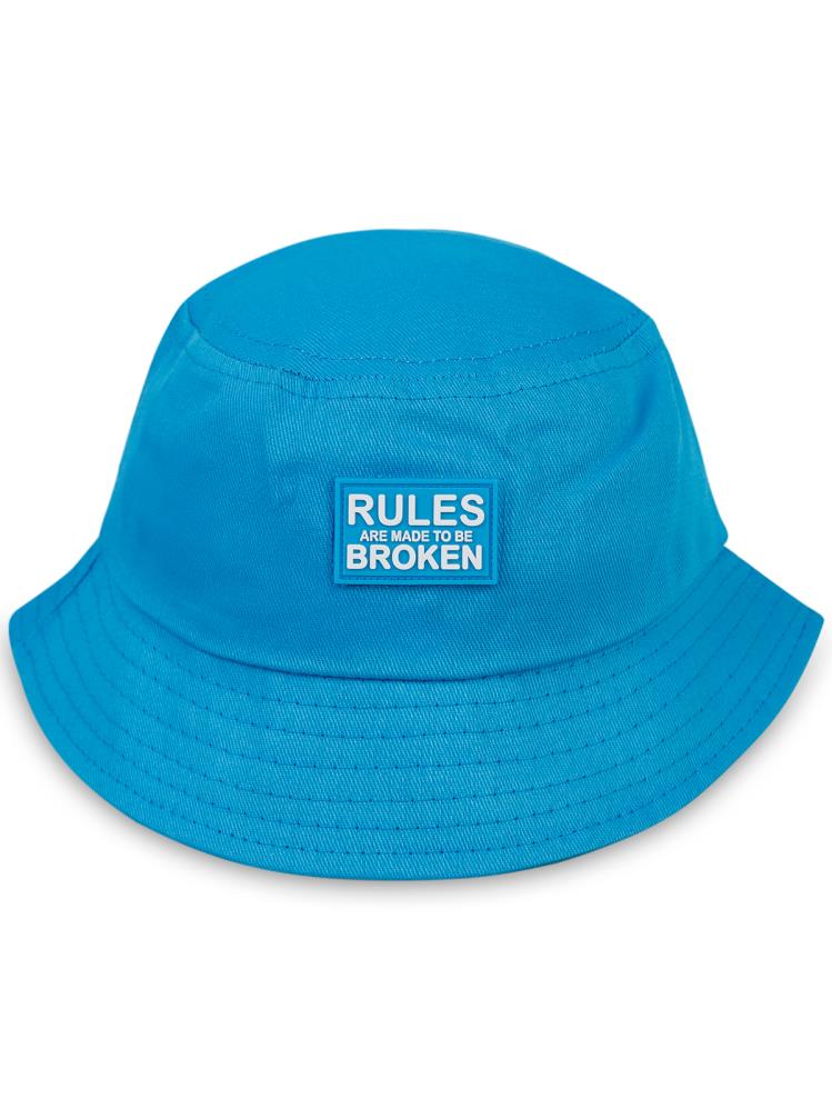 Civil Girls Motto 6-9 Yaş Çocuk Kız Maksi Şapka - Mavi