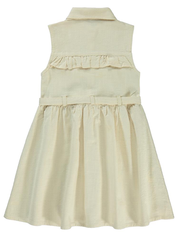 Civil Girls 6-9 Yaş Elbise - Bej