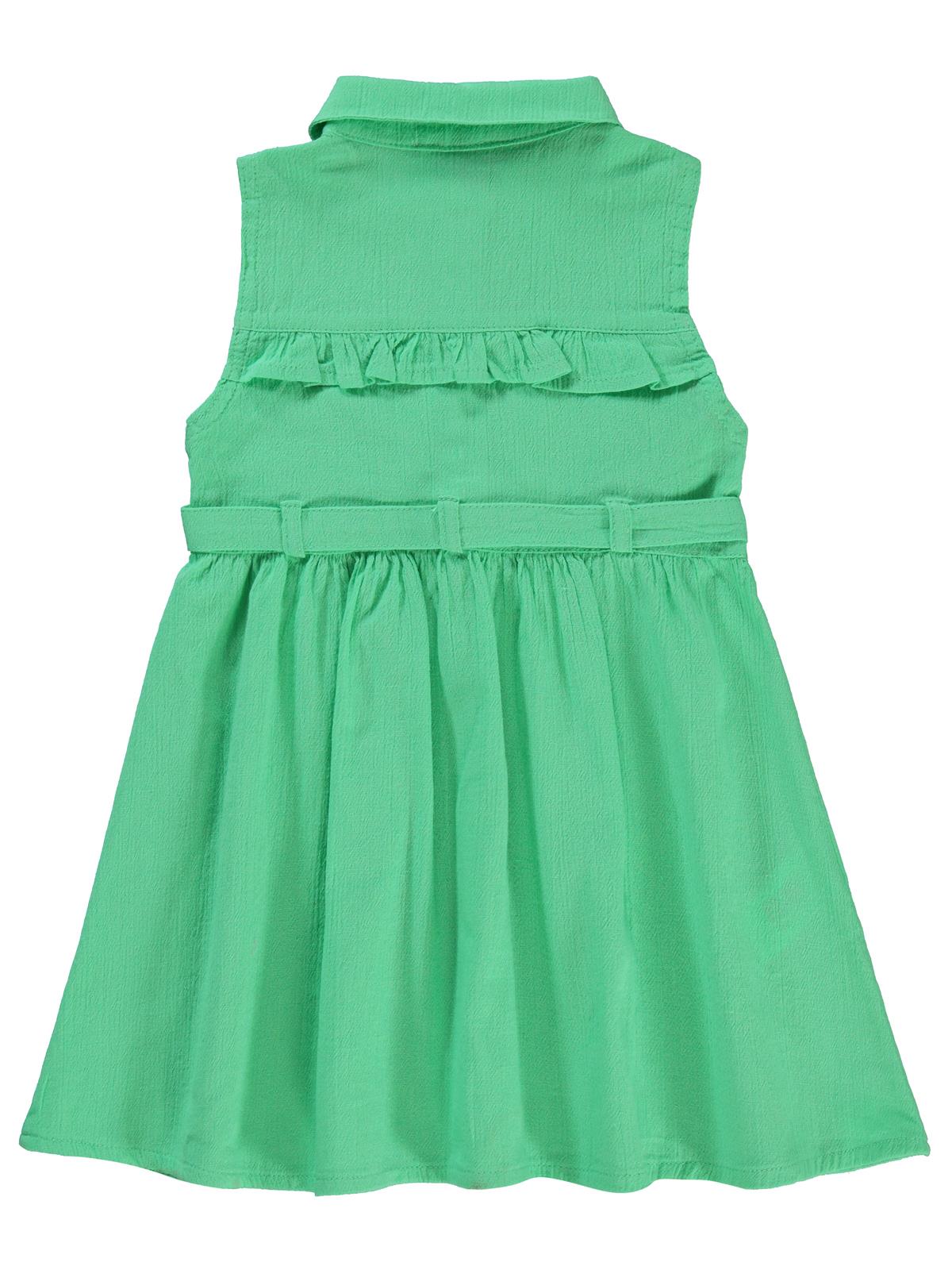 Civil Girls 2-5 Yaş Elbise - Yeşil