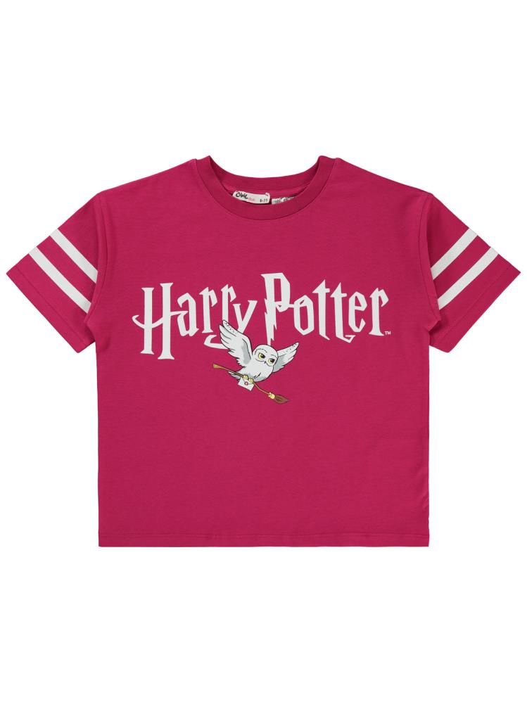 Harry Potter 6-9 Yaş Tişört - Bordo