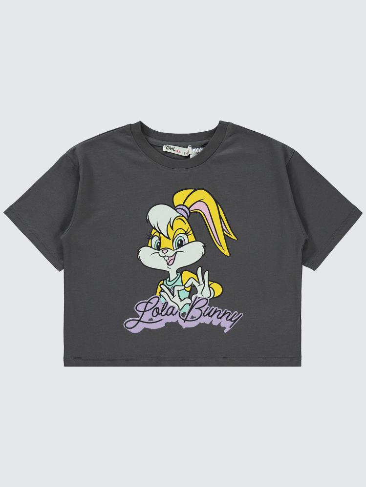 Lola Bunny 6-9 Yaş Tişört - Gri