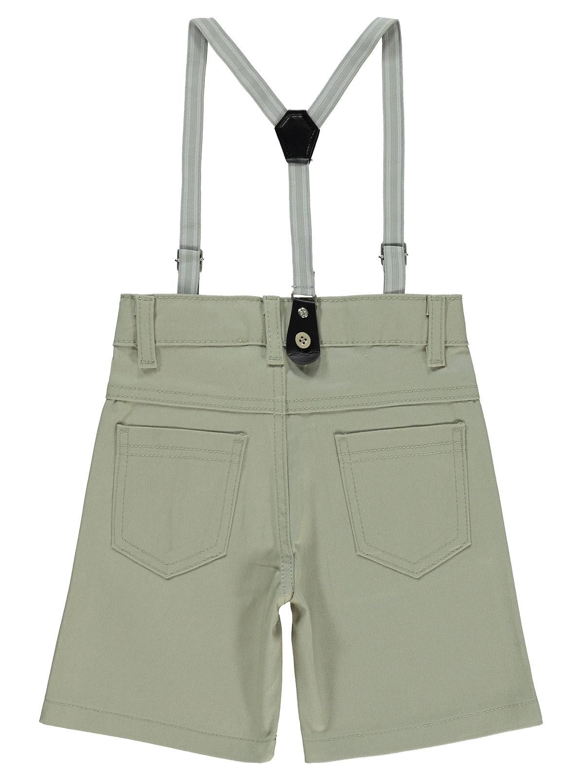 Civil Boys Slopet Askılı 2-5 Yaş Kapri - Gri