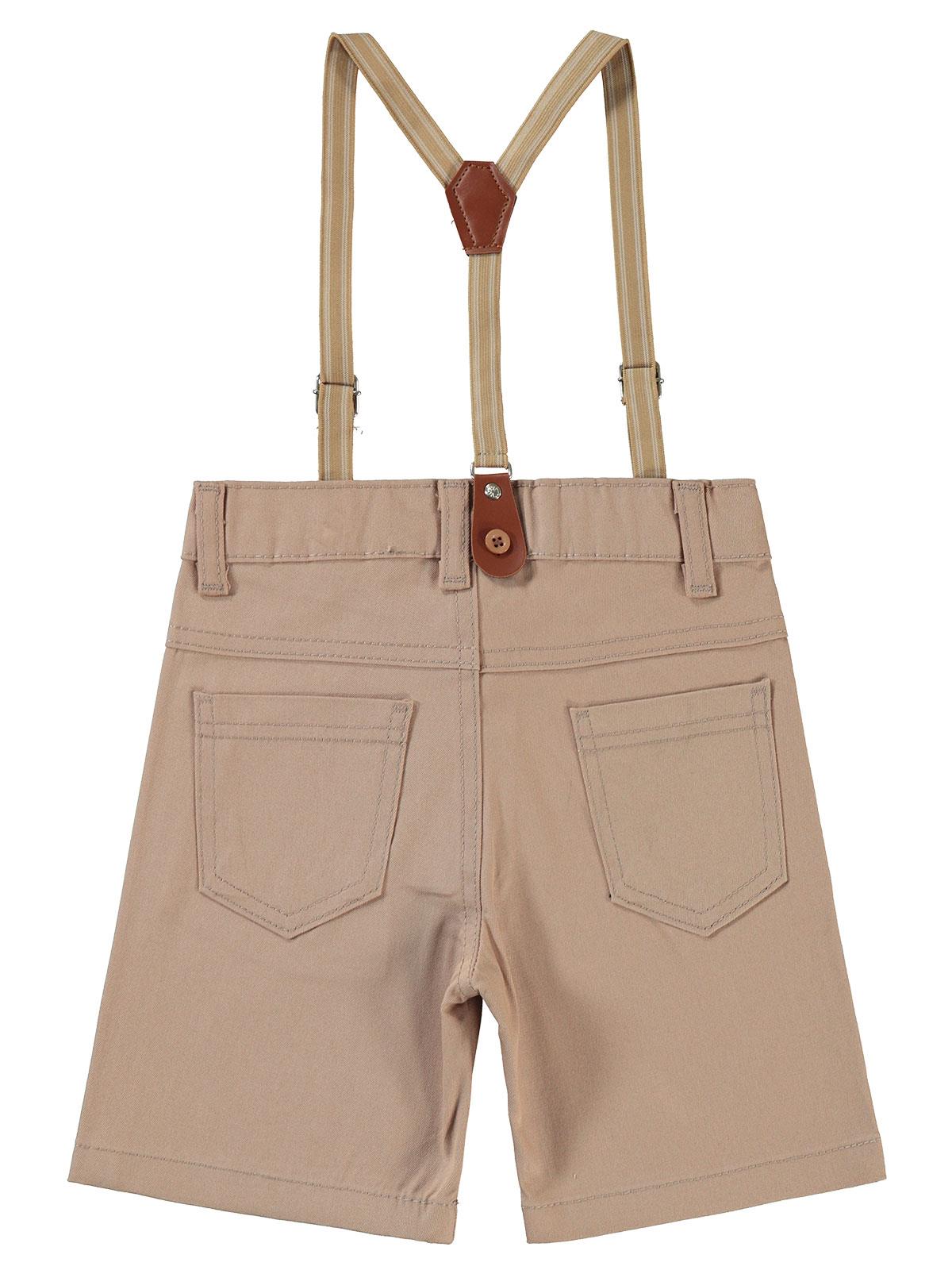 Civil Boys Slopet Askılı 2-5 Yaş Kapri - Bej