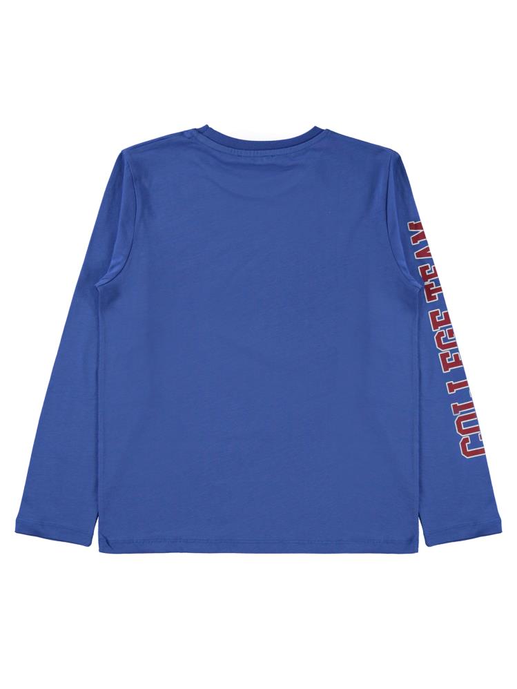 Civil Boys Boston Baskılı 10-13 Yaş Yelekli Sweatshirt - Gri