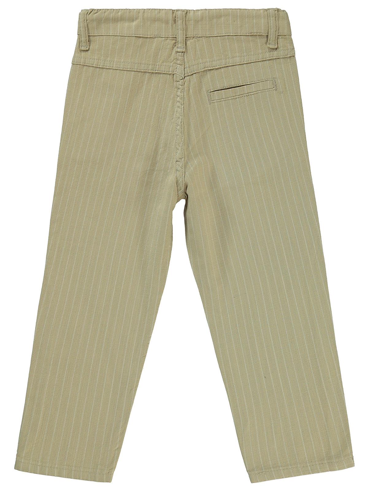 Civil Boys Çizgili 2-5 Yaş Pantolon - Bej