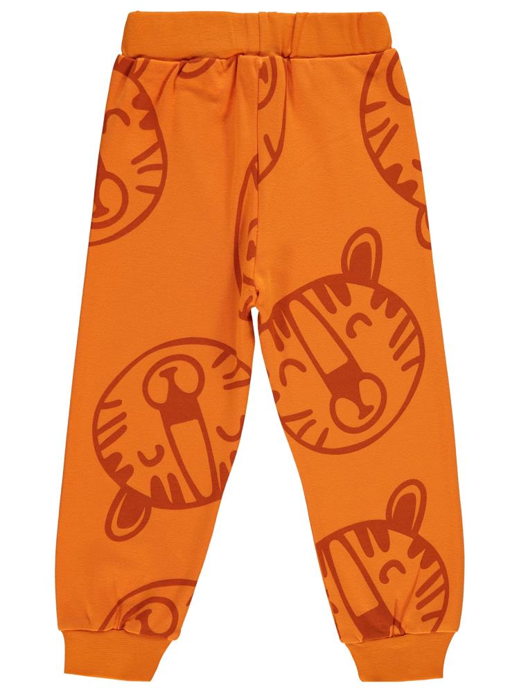 Civil Boys Empirme Aslan Baskılı 2-5 Yaş Eşofman Altı - Turuncu