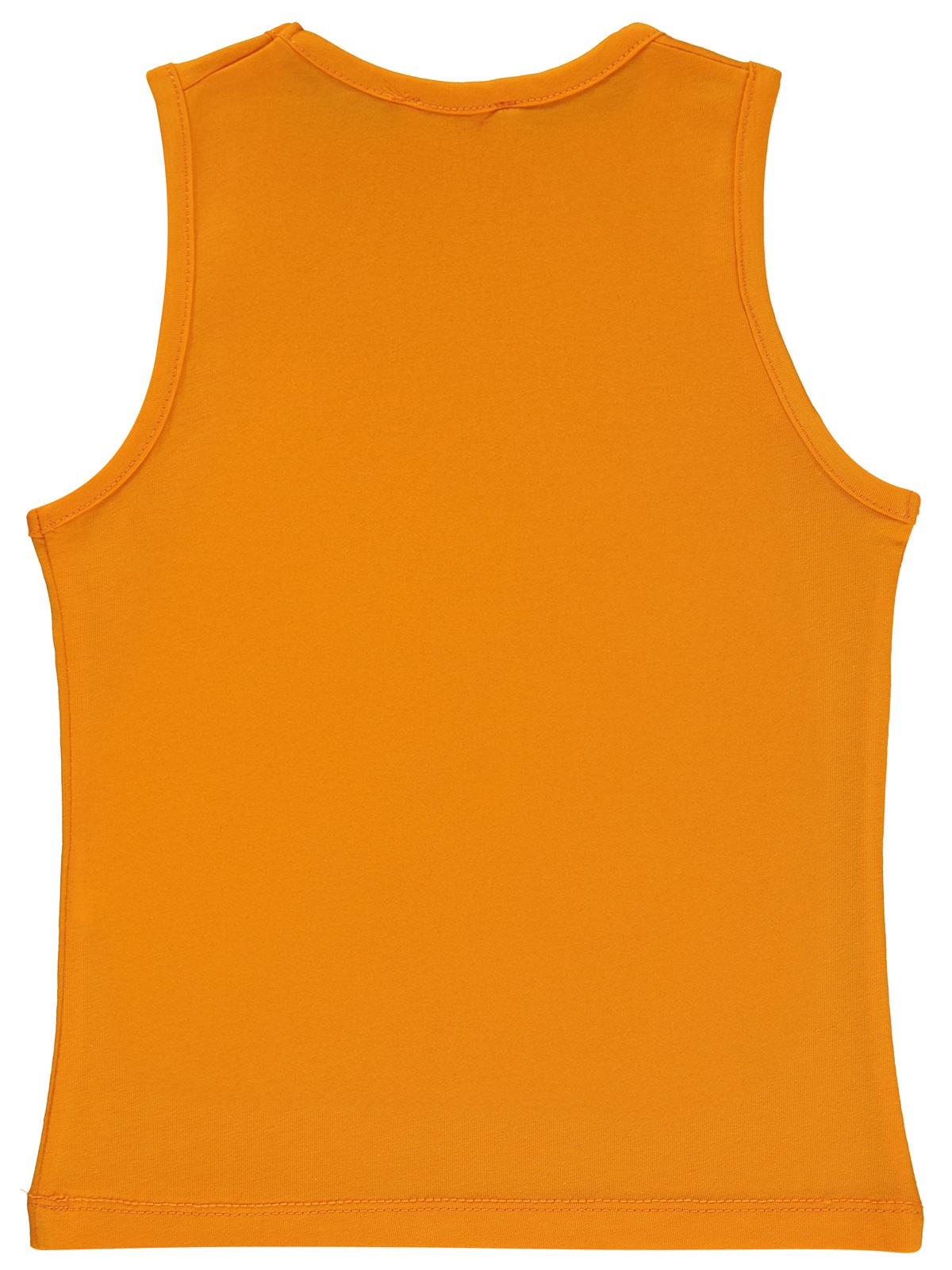 Civil Boys Just Be Baskılı 2-5 Yaş Tişört - Turuncu