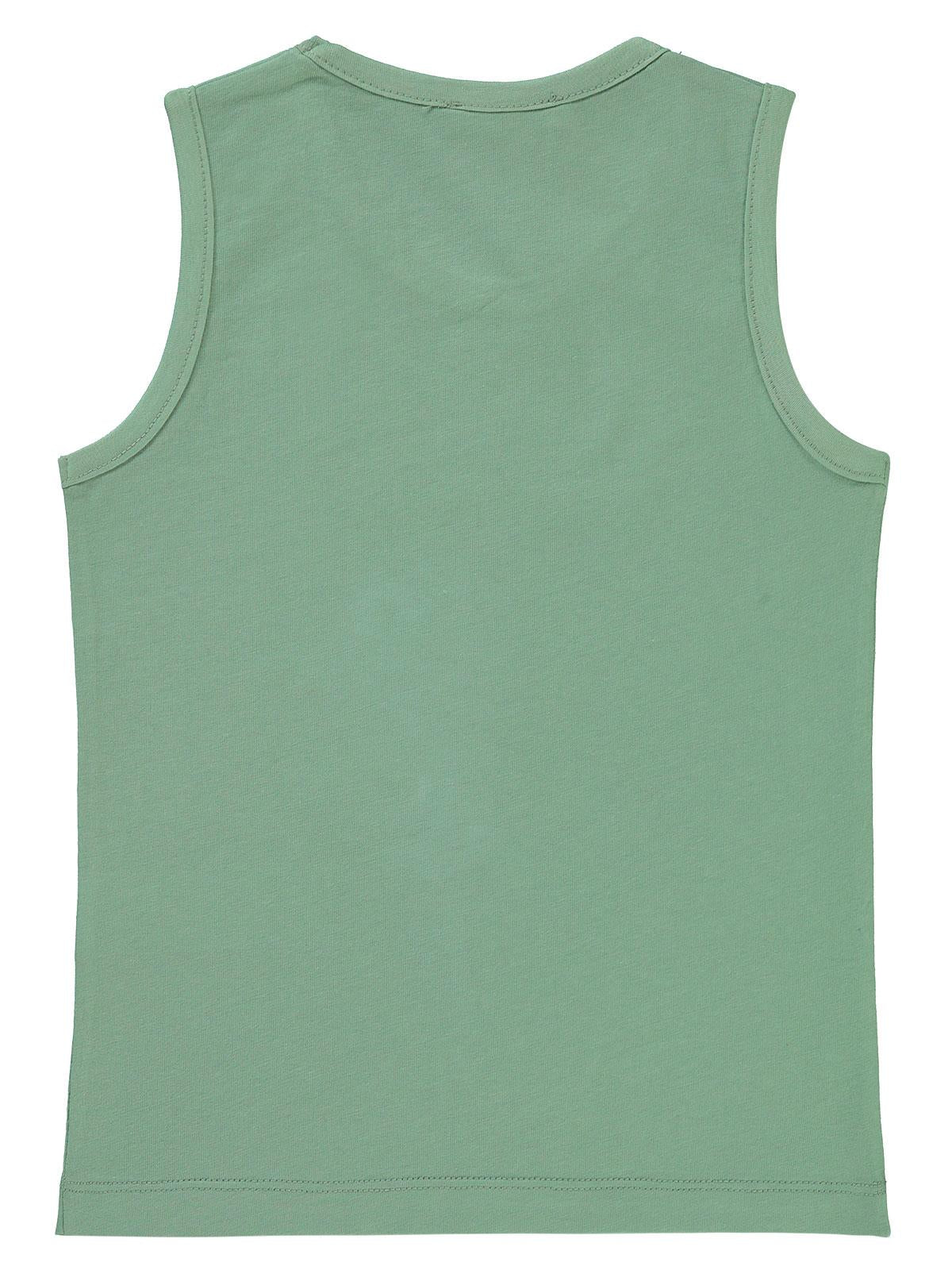 Civil Boys Retro Sufrın Baskılı 2-5 Yaş Tişört - Haki