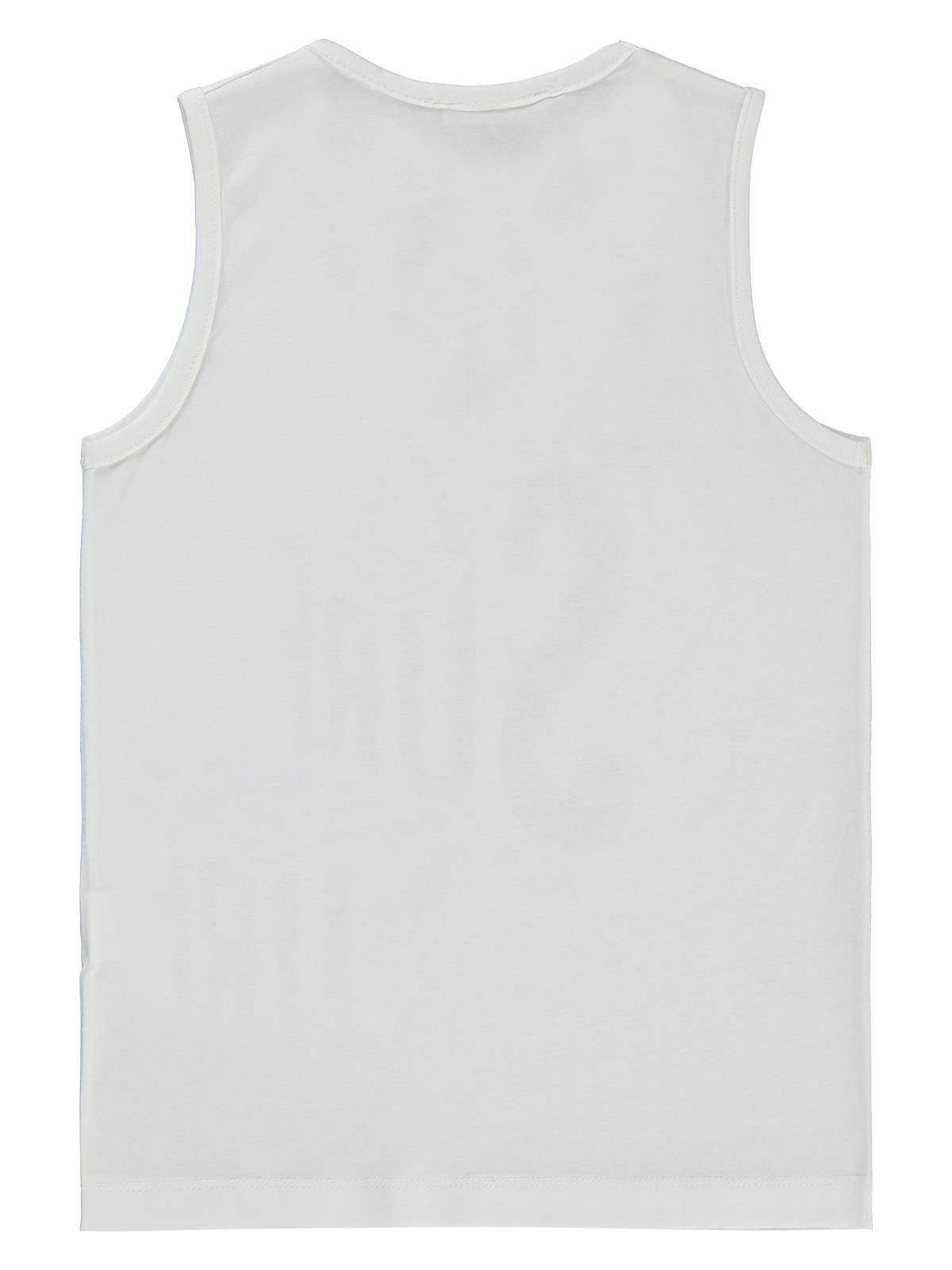 Civil Boys Surf Baskılı 6-9 Yaş Tişört - Beyaz