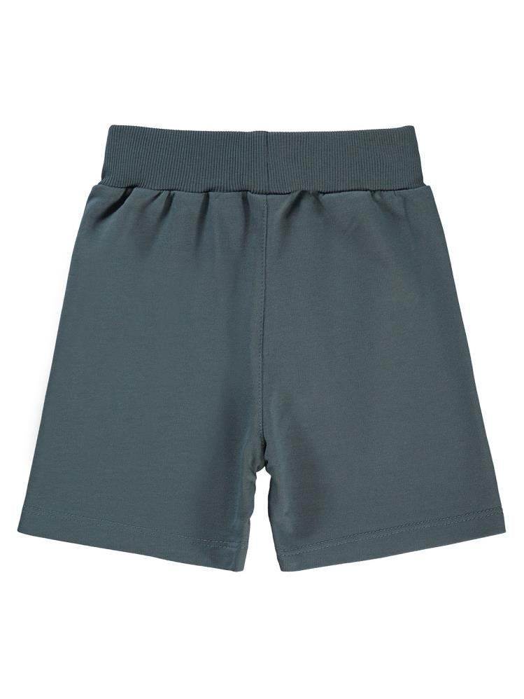 Civil Boys Kukuli Baskılı 2-5 Yaş Kapri - Gri