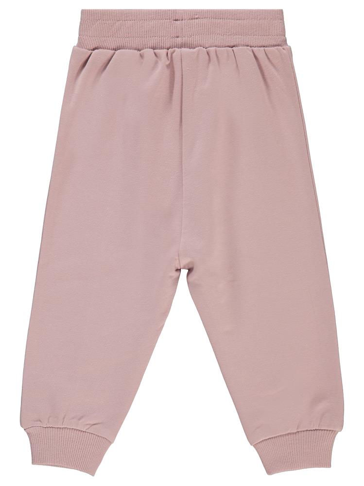 Civil Baby Civil Basic Kalp Etiketli 6-18 Ay Eşofman Altı - Lila