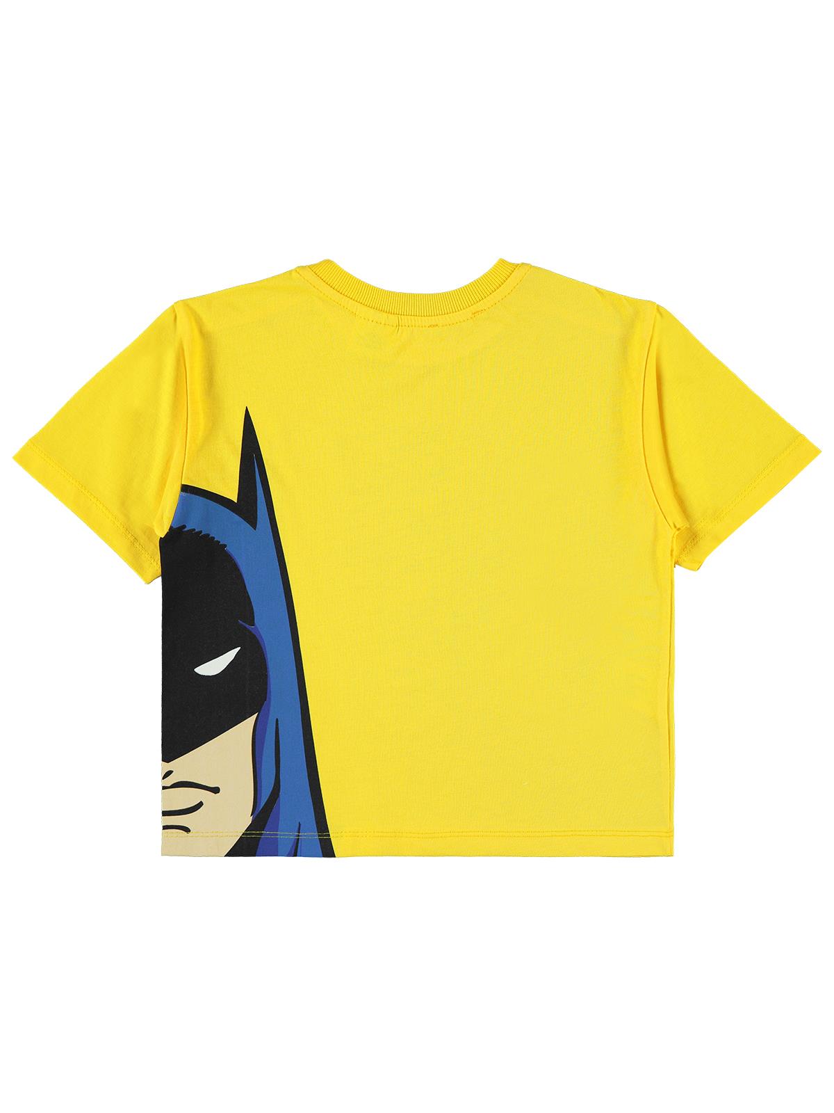 Batman Baskılı 2-5 Yaş Tişört - Sarı