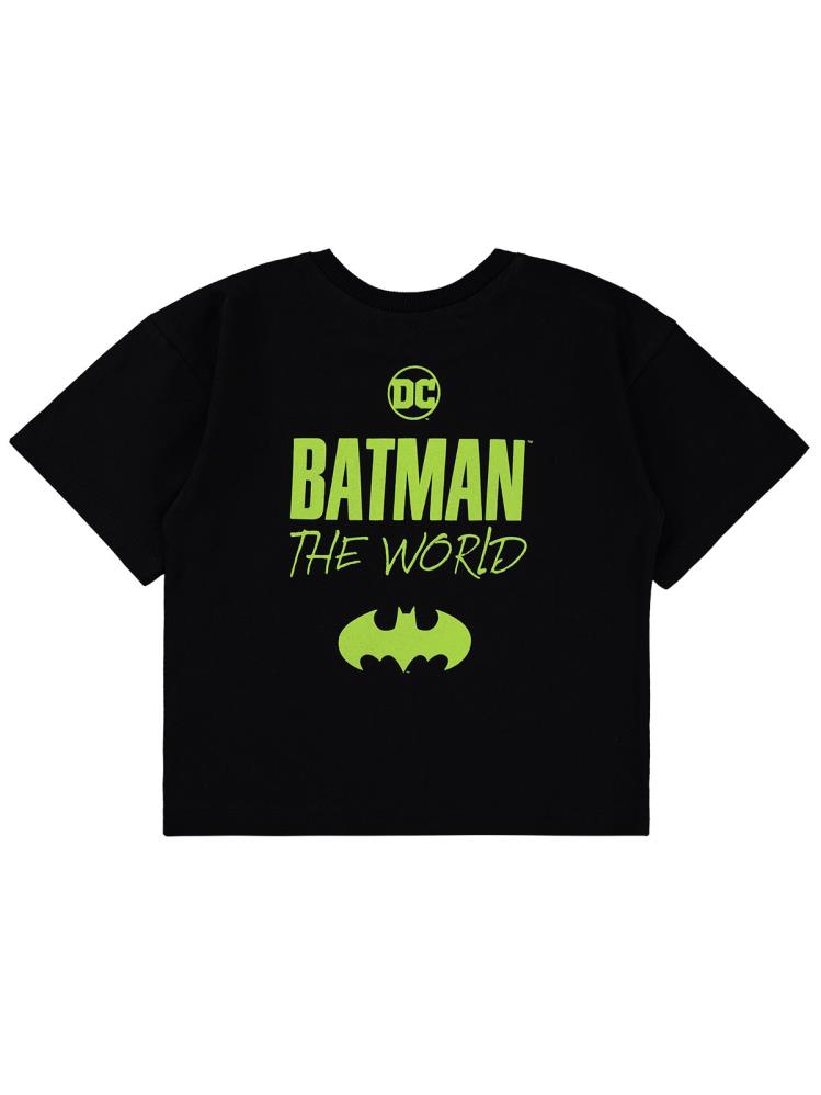 Batman Baskılı 2-5 Yaş Tişört - Siyah