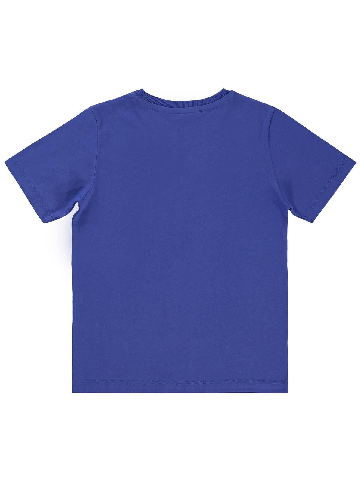 Süperman Logolu 10-13 Yaş Tişört - Mavi