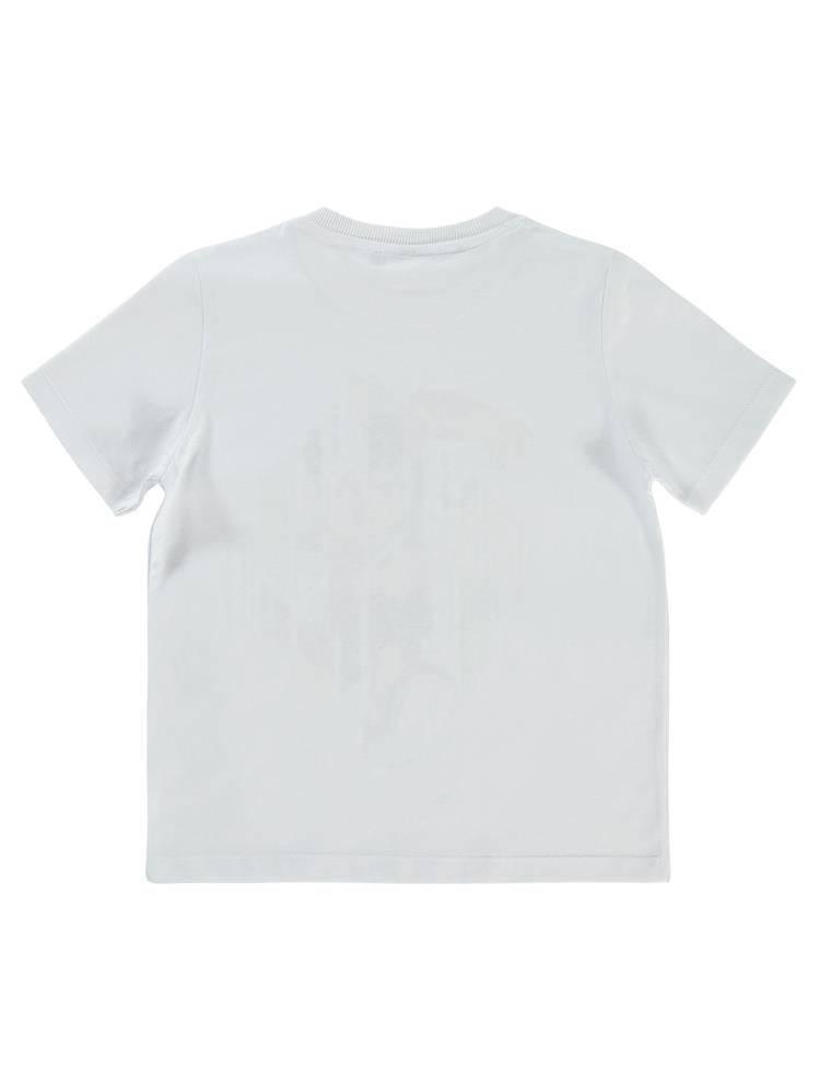 Ben 10 Benten Baskılı 6-9 Yaş Tişört - Beyaz