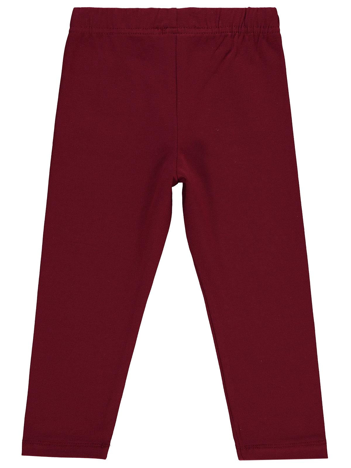 Civil Girls Basic 2-5 Yaş Tayt - Bordo