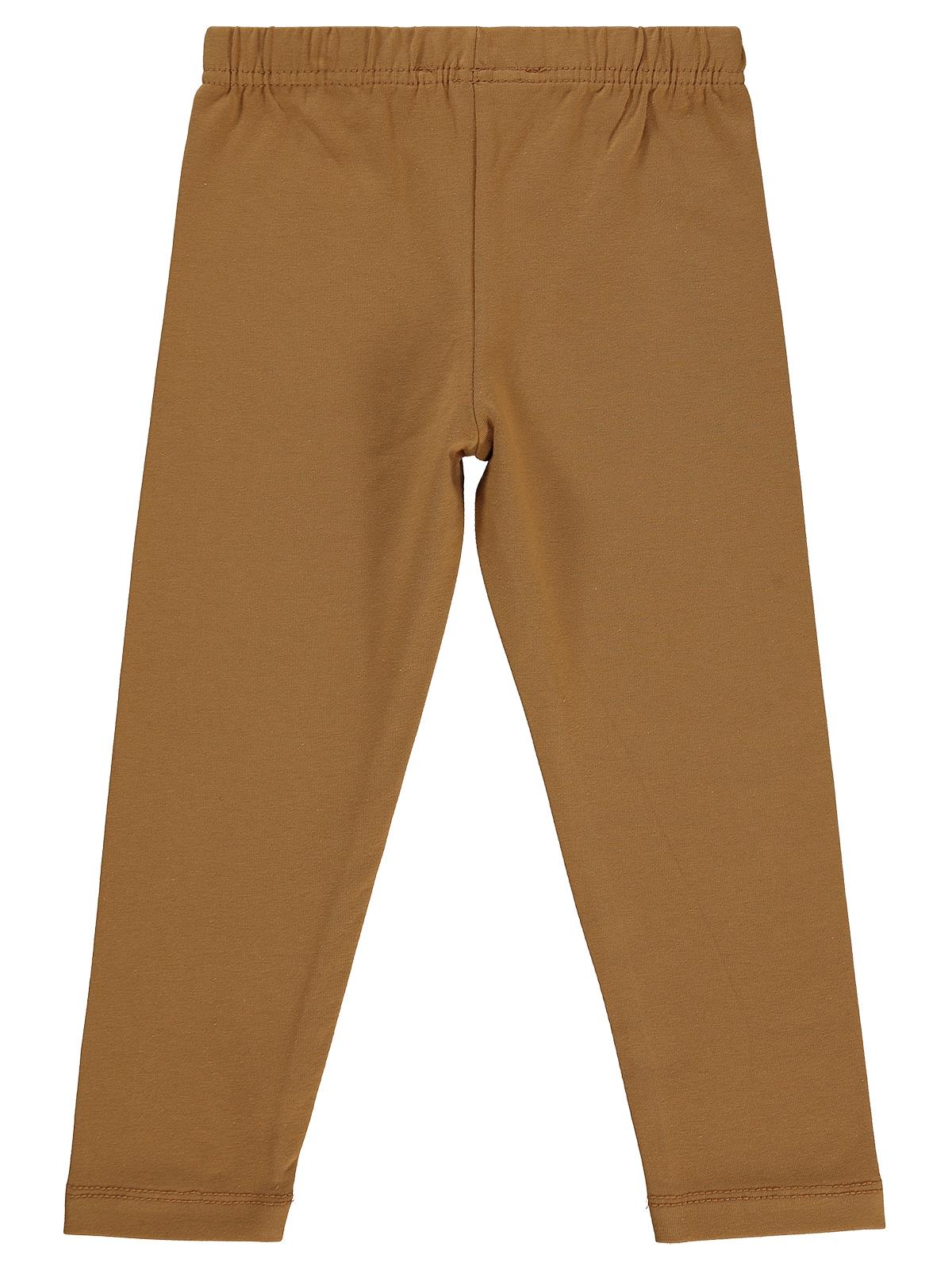 Civil Girls Basic 2-5 Yaş Tayt - Kahverengi