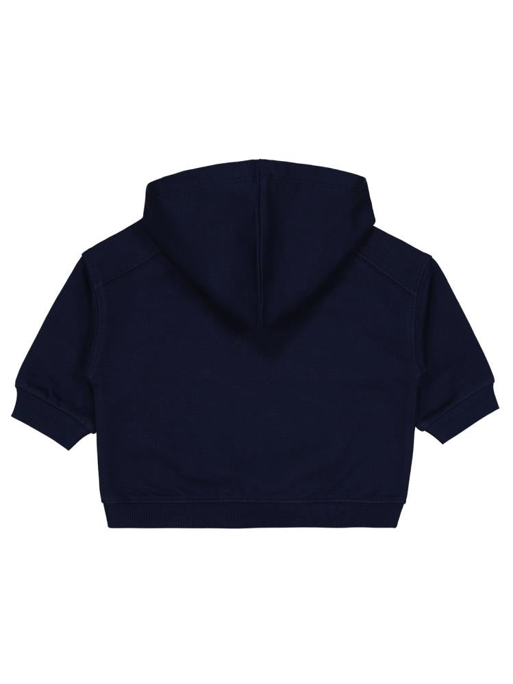 Civil Baby Civil Basic Timeless Kapüşonlu 6-18 Ay Sweatshirt - Lacivert