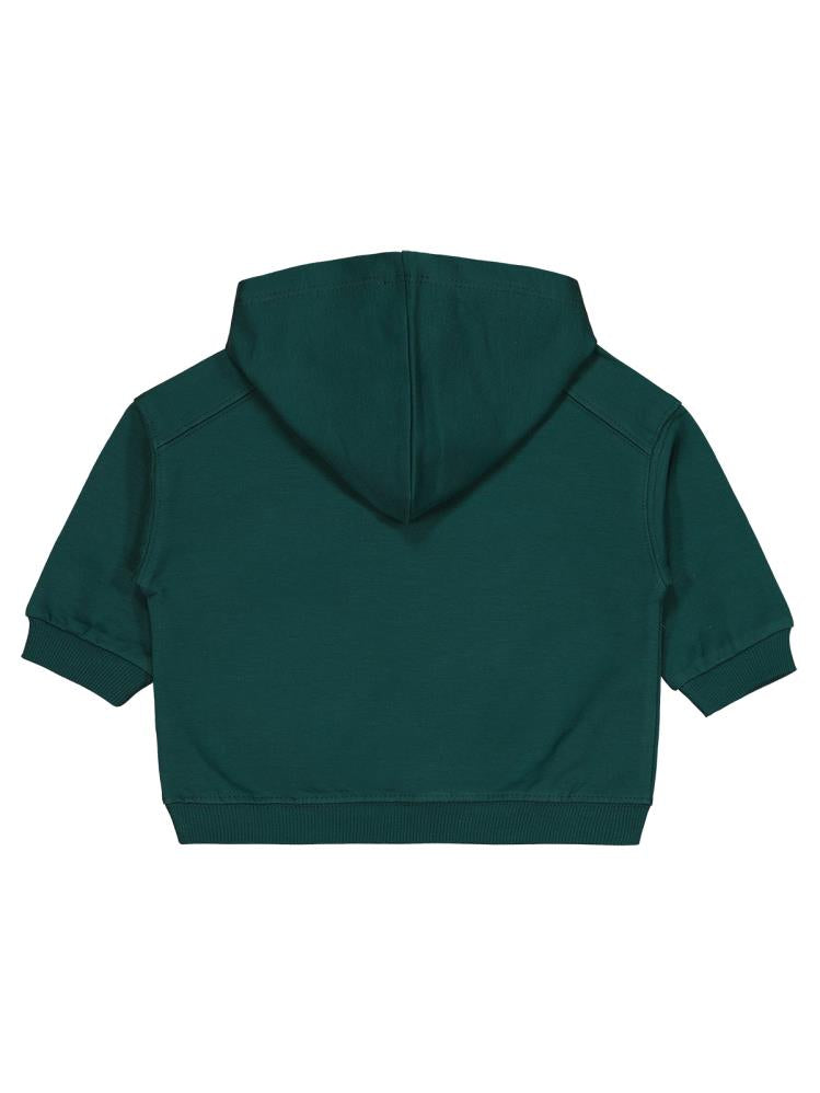 Civil Baby Civil Basic Timeless Kapüşonlu 6-18 Ay Sweatshirt - Yeşil