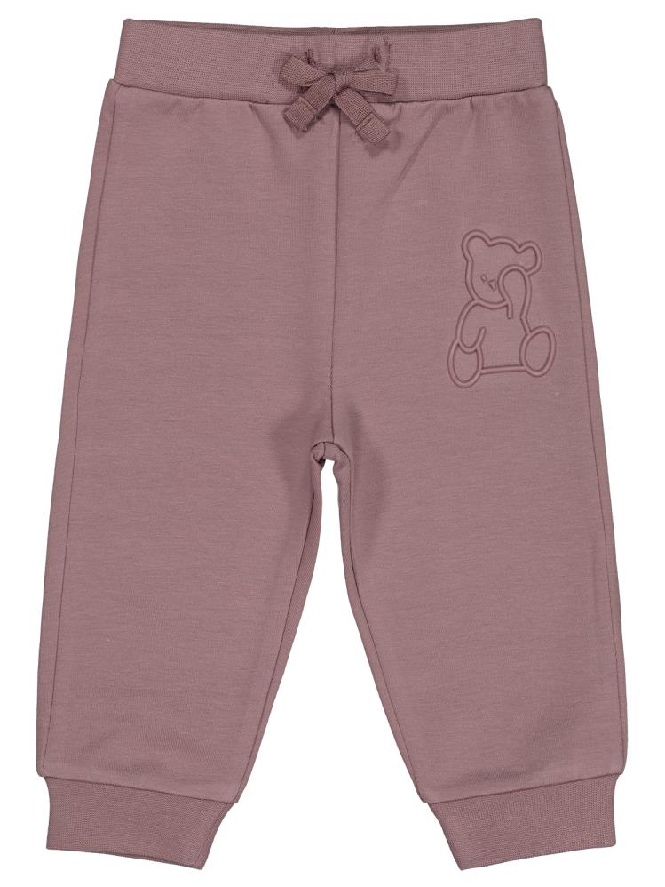 Civil Baby Teddy Baskılı 6-18 Ay Eşofman Altı - Lila