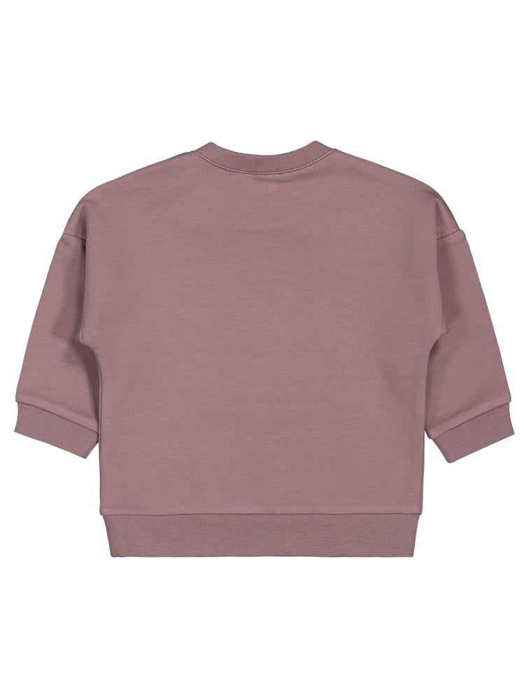 Civil Baby Teddy Baskılı 6-18 Ay Sweatshirt - Lila