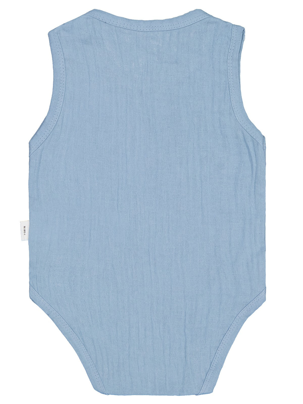 Civil Baby Ayıcık Baskılı 1-18 Ay Çıtçıtlı Badi - Mavi