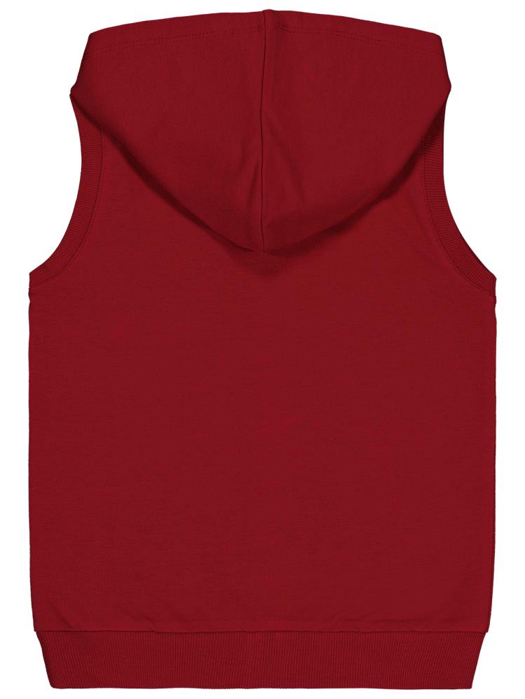 Civil Girls Basic 6-9 Yaş Yelek - Bordo