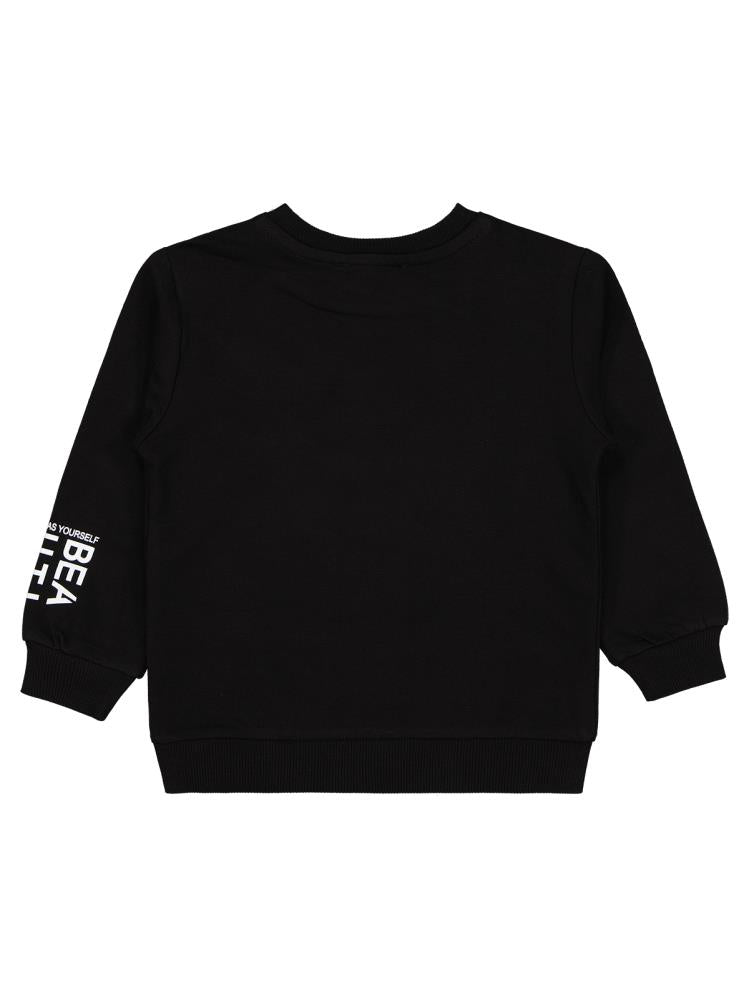 Civil Girls Basic 2-5 Yaş Sweatshirt - Siyah