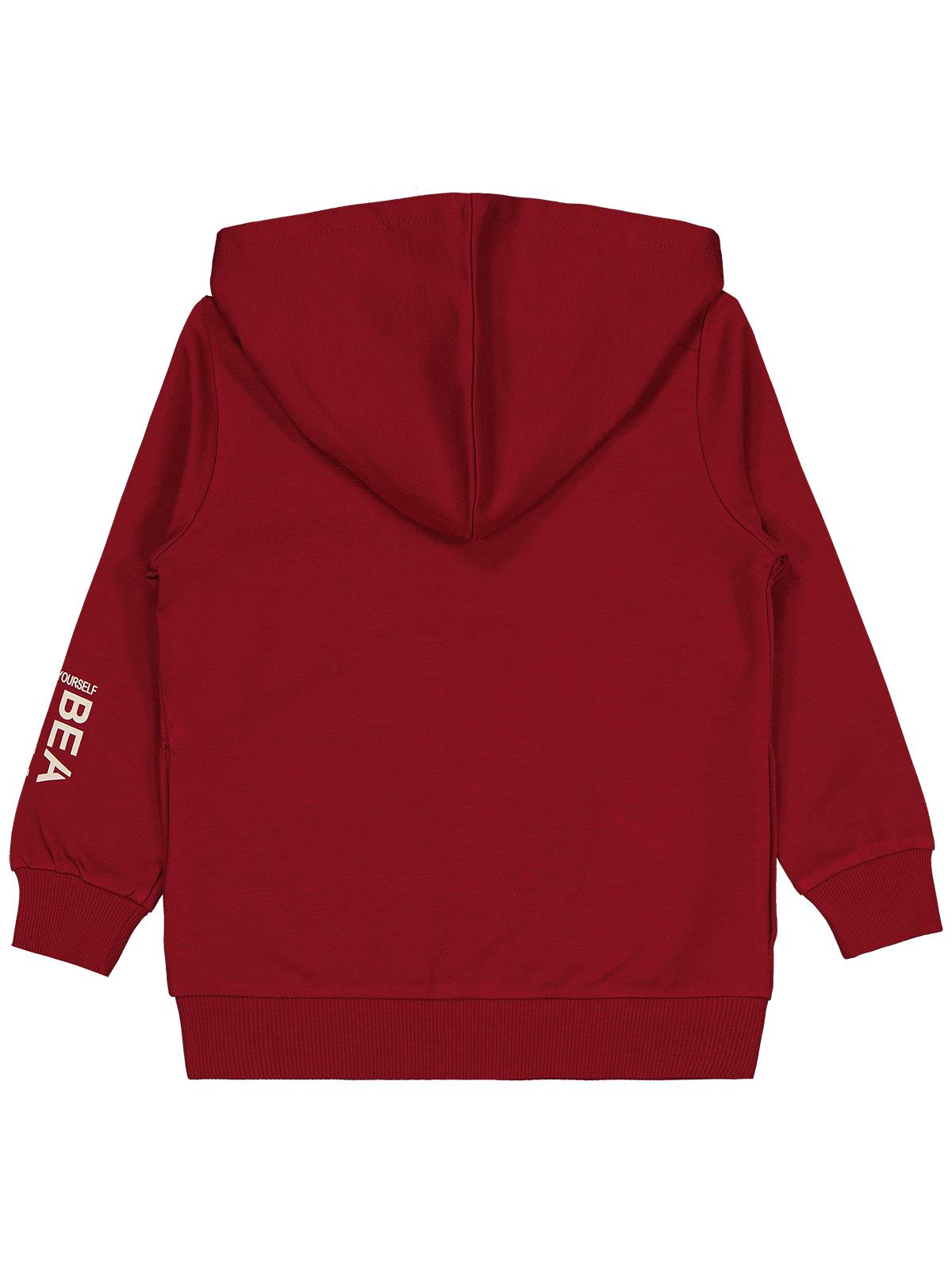 Civil Girls Basic 2-5 Yaş Hırka - Bordo