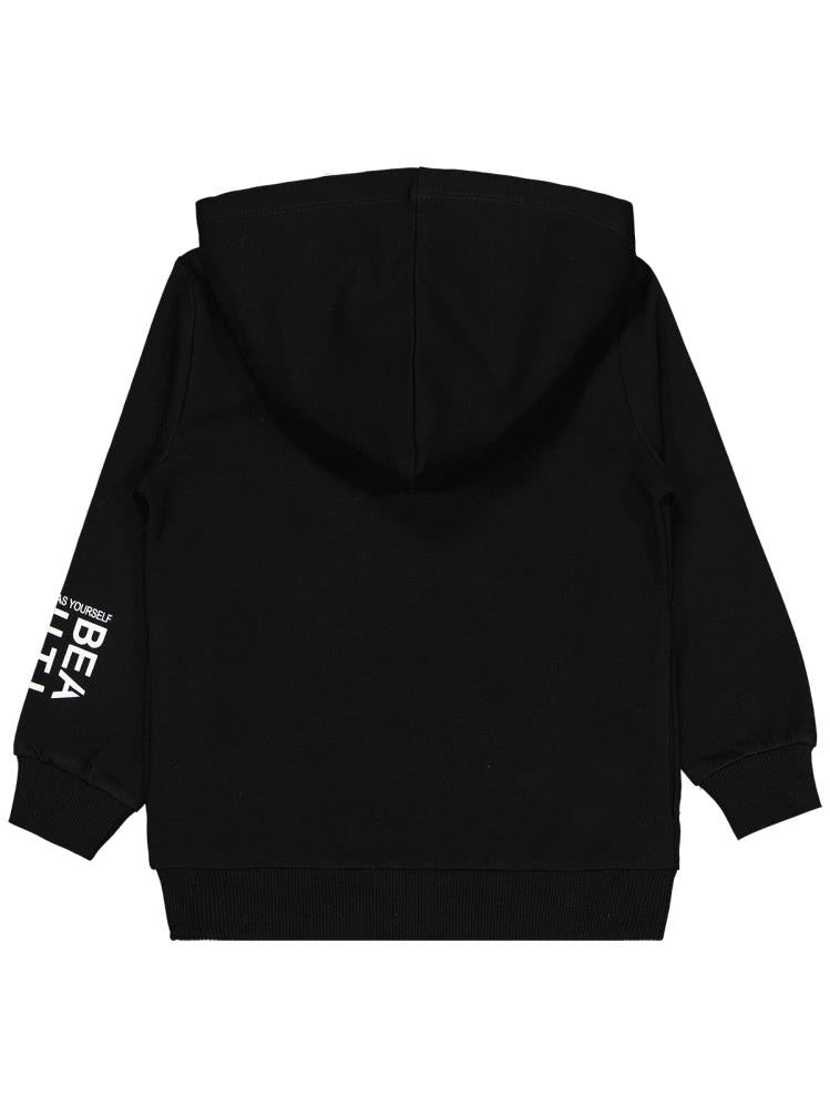 Civil Girls Basic 2-5 Yaş Hırka - Siyah