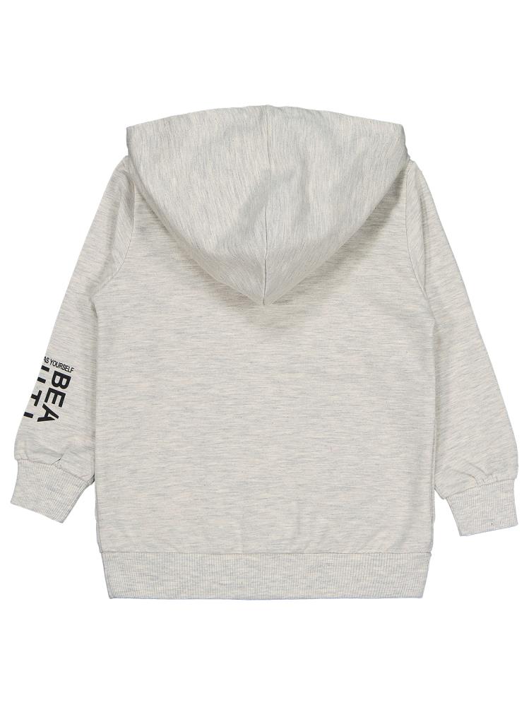 Civil Girls Basic 2-5 Yaş Hırka - Ekru