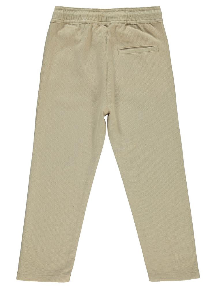Civil Boys New Styl Armalı Beli Lastikli 10-13 Yaş Pantolon - Bej