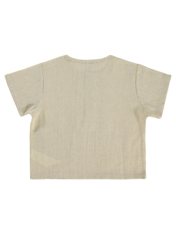 Civil Boys Patlı Etek Ucu Cepli 2-5 Yaş Gömlek - Bej