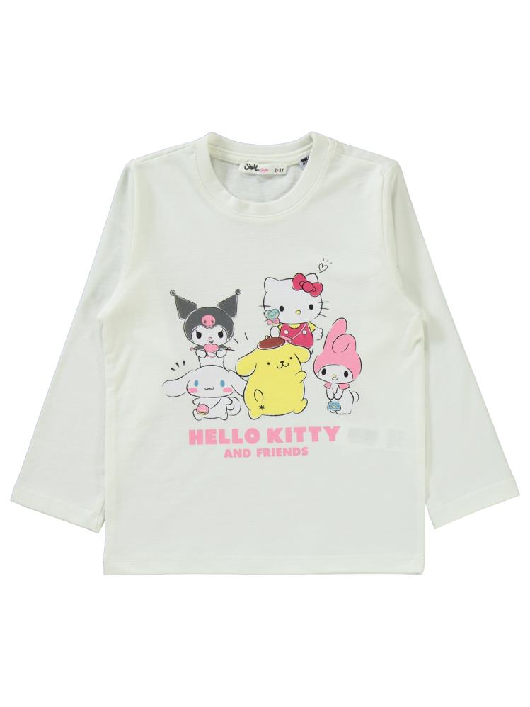 Kuromi 2-5 Yaş Pijama Takımı - Ekru