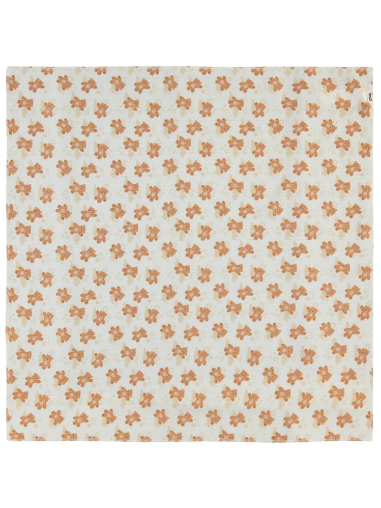 Civil Baby Ayıcık Yıldız Empirme 75X75Cm Battaniye - Ekru