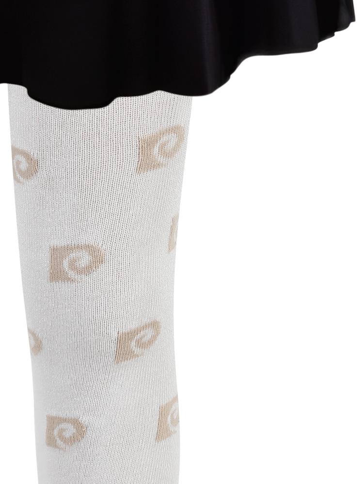 Pierre Cardin 3-11 Yaş Kız Çocuk Külotlu Çorap - Ekru