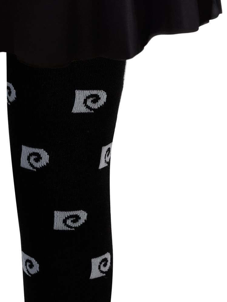 Pierre Cardin 3-11 Yaş Kız Çocuk Külotlu Çorap - Siyah