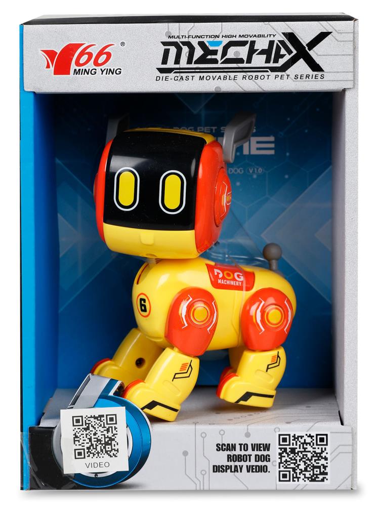 Seher Oyuncak Işıklı ve Sesli Robot Köpek - Sarı