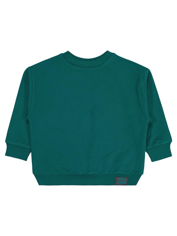 Civil Boys Cvl Team Etiketli 2-5 Yaş Sweatshirt - Yeşil