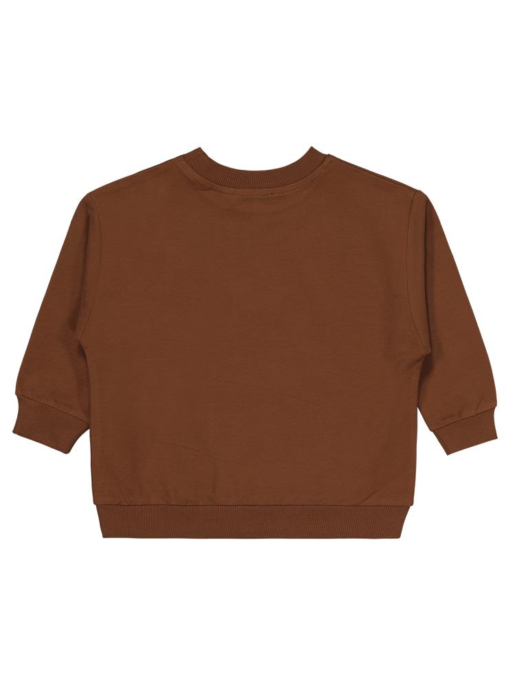 Civil Boys Cvl Team Etiketli 2-5 Yaş Sweatshirt - Kahverengi