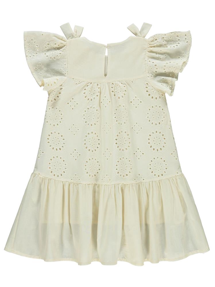 Pierre Cardin 6-9 Yaş Elbise - Ekru