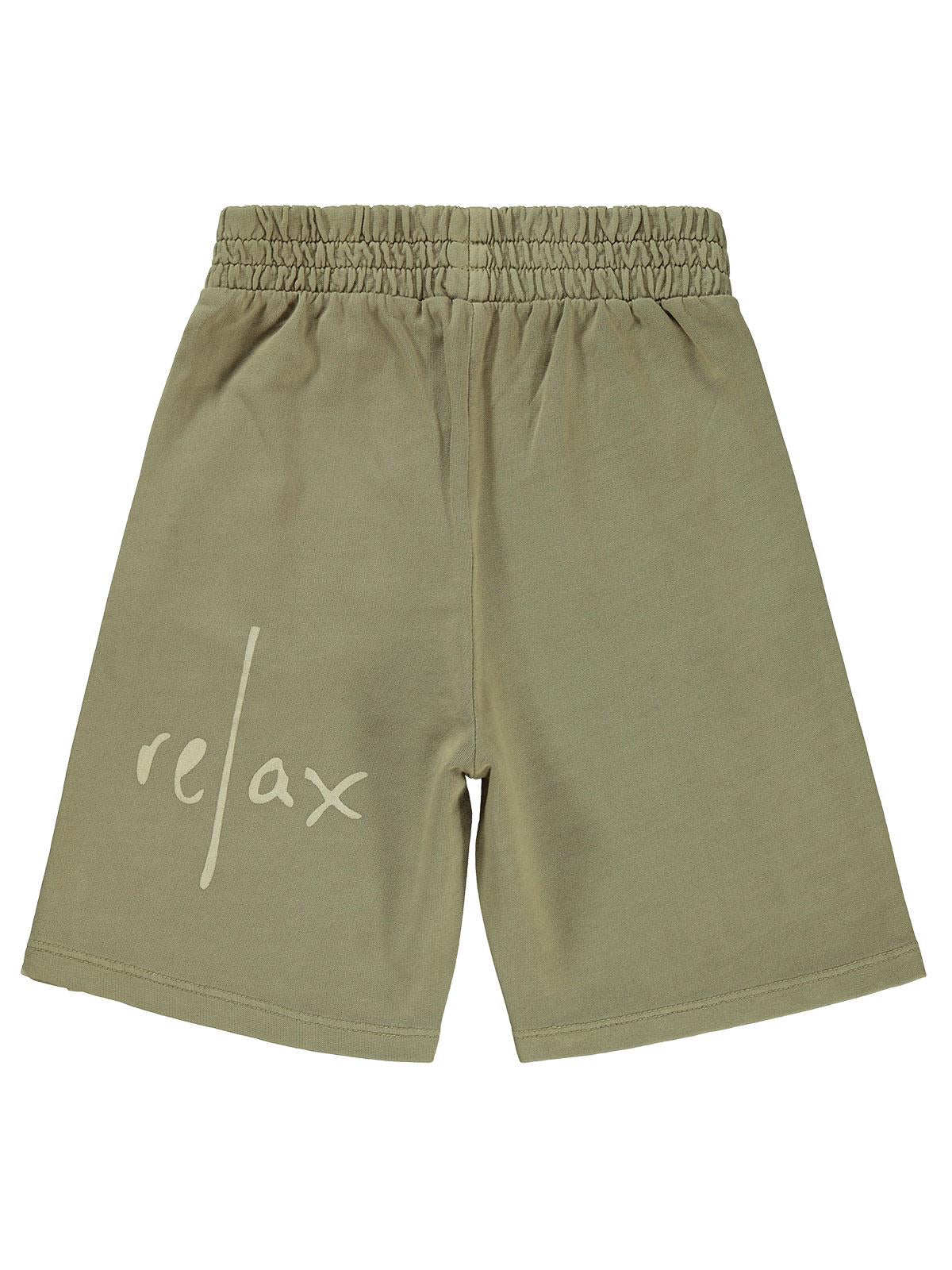 Civil Boys Relax Baskılı 6-9 Yaş Kapri - Bej