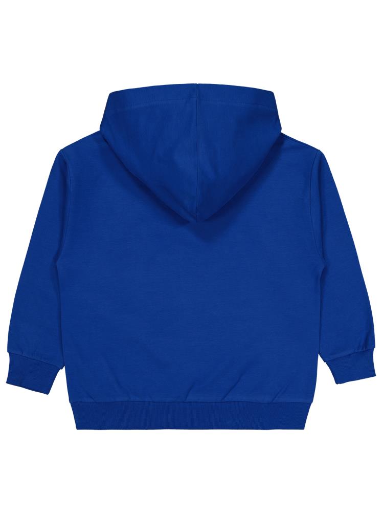 Civil Boys No Etiketli 6-9 Yaş Kapüşonlu Sweatshırt - Mavi