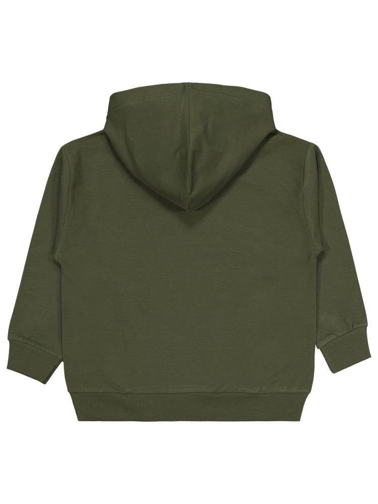 Civil Boys No Etiketli 6-9 Yaş Kapüşonlu Sweatshırt - Haki