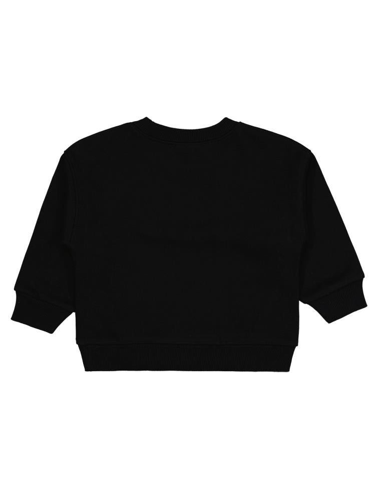 Civil Girls Düz 2-5 Yaş Sweatshirt - Siyah