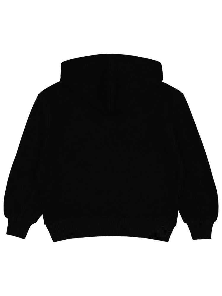 Civil Girls Düz 6-9 Yaş Hırka - Siyah