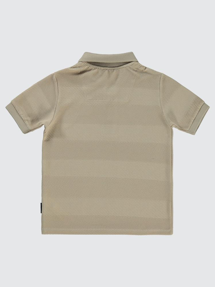Pierre Cardin Çizgili 6-9 Yaş Tişört - Bej